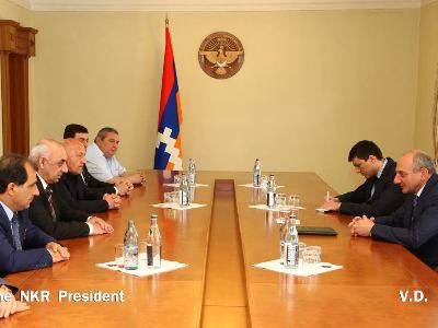Բակո Սահակյանն ընդունել է Աբխազիայից ու Մեձդնեստրից ժամանած դիտորդներին