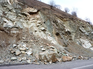 Քարաթափում Կապան – Քաջարան հատվածում
