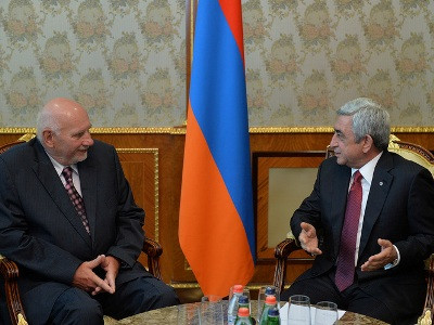 Սերժ Սարգսյանը Չեխիայի ՍԴ նախագահին ներկայացրել է բարեփոխումների ընթացքը