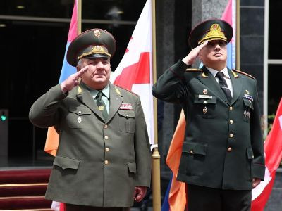 Delegation of Armenian Armed Forces holds meetings in Georgia (PHOTO)