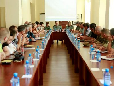 Քննարկվել են միջազգային ռազմամարզական մրցույթ-հավաքի նախապատրաստական խնդիրները