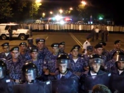 Ցուցարարները բացեցին Մաշտոց-Սայաթ-Նովա խաչմերուկը