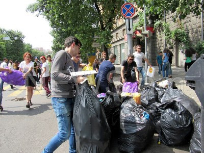 Քաղաքապետարանը՝ Բաղրամյանում աղբահանության եւ բիոզուգարան տեղադրելու մասին