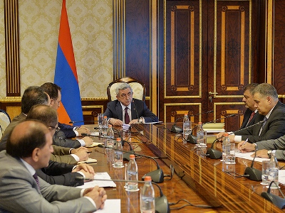 Կառավարությունն իր վրա կվերցնի սակագնի բարձրացման ամբողջ բեռը. Սերժ Սարգսյան (ֆոտո)