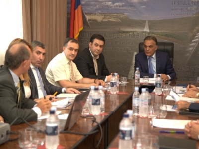 Գագիկ Բեգլարյանը հանդիպել է «Spea» և «ARD» կազմակերպության նախագծող թիմի ղեկավար Ատիլիո Սիվիերոյին
