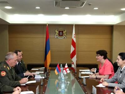 Armenia and Georgia plan to deepen cooperation on military education