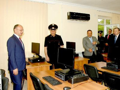 Ռազմական ոստիկանությունում ժամանակակից տեխնիկայով նոր դասասենյակ է բացվել (ֆոտո)