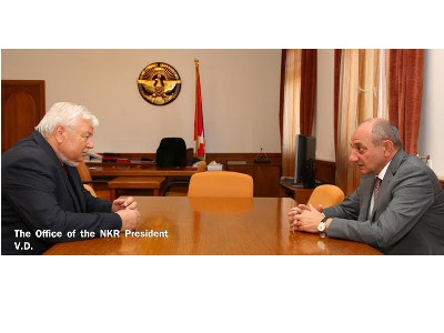 Արցախի նախագահը Կասպշիկի հետ քննարկել է սահմանի վիճակը