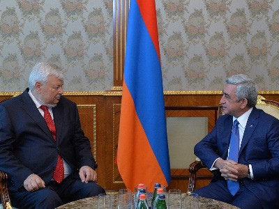 Սերժ Սարգսյանը ԵԱՀԿ ներկայացուցչի հետ քննարկել է սահմանի իրավիճակը