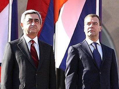 Սերժ Սարգսյանը շնորհավորել է Դմիտրի Մեդվեդեւին՝ ծննդյան օրվա առթիվ
