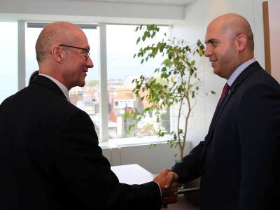 Աշոտյանը Բրյուսելում քննարկել է Հայաստանում «Էրասմուս» ծրագրի գրասենյակ հիմնելու խնդիրը