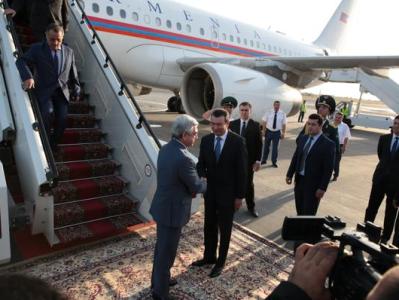 Հայաստանի նախագահը ժամանել է Դուշանբե