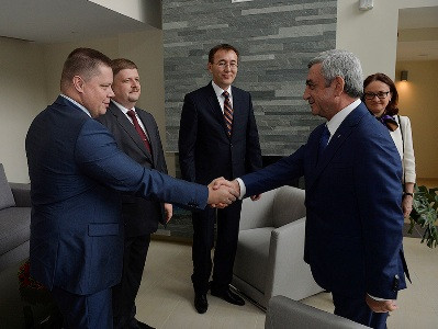 Սերժ Սարգսյանն ընդունել է ԵՏՄ-ի բանկիրներին