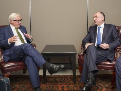 Գերմանիայի եւ Ադրբեջանի ԱԳ նախարարները քննարկել են ղարաբաղյան հակամարտությունը
