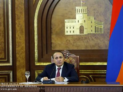 Կառավարությունում քննարկվել է Հայաստանի տնտեսության եւ ենթակառուցվածքների զարգացման ծրագիրը (ֆոտո)
