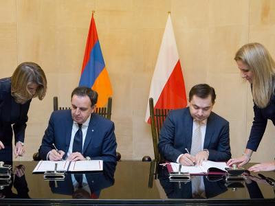 Քաղաքական խորհրդակցություններ Հայաստանի եւ Լեհաստանի ԱԳՆ-ների միջեւ