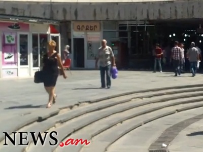 Գետնանցումի առեւտրականները բողոքում են. տաղավարներ տեղափոխվելուց հետո առեւտուրն էապես նվազել է