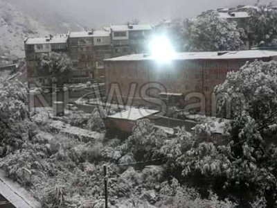 Քաջարանցիներին ձյունն անակնկալի չի բերել. նախորդ տարվանից մի շաբաթ էլ ուշ է եկել (ֆոտո)