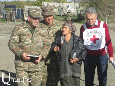 76-ամյա կինը պատմել է, որ մառախուղի պատճառով է հատել հայ-ադրբեջանական սահմանը