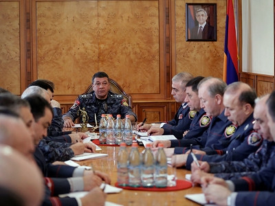 Chief of Armenia Police promises to actively resist violations on referendum day
