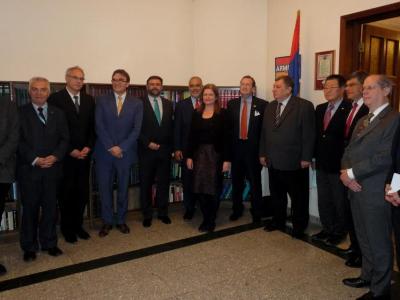 Րաֆֆի Հովհաննիսյանն ընդունել է Հայաստանում հավատարմագրված մի խումբ դեսպանների