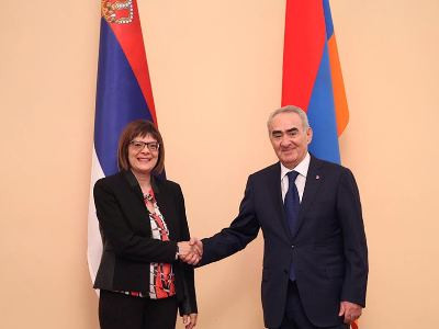 ԵԽԽՎ-ում ձեր պատվիրակության քվեարկությունը մեզ համար անակնկալ էր. Գալուստ Սահակյանը՝ իր սերբ գործընկերոջը