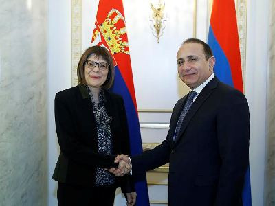 Հայաստանն ու Սերբիան ներկայում ծավալվում է ինտենսիվ երկխոսություն. Մայա Գոյկովիչ (ֆոտո)