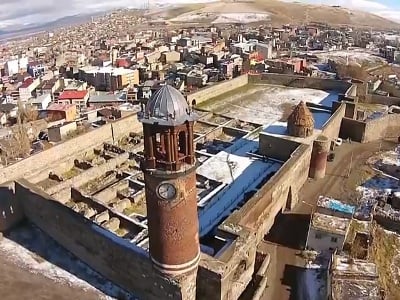 Էրզրումի բերդը՝ նկարահանված անօդաչու թռչող սարքով