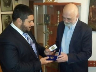 Հայտնի լեհ գործիչները պարգեւատրվել են Ուկրաինայի հայերի միության շքանշաններով