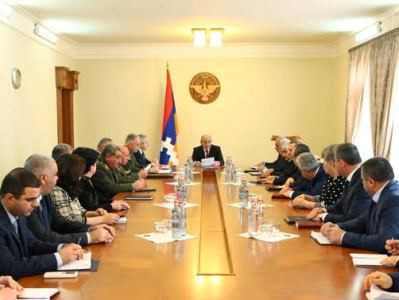 ԼՂՀ նախագահը Անվտանգության խորհրդի նիստ է գումարել