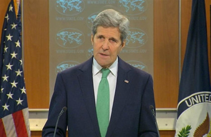 Kerry calls ISIS actions against Christians, including Armenians, genocide