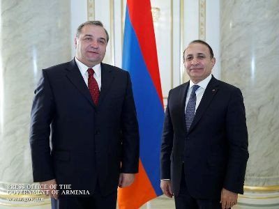 ՀՀ վարչապետն ու ՌԴ ԱԻ նախարարը՝ արտակարգ իրավիճակների եւ աղետների հետեւանքների վերացման գործում համագործակցության մասին