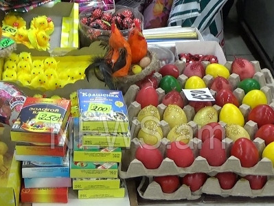 Զատկի պարագաները Երեւանում վաճառվում են մինչեւ 13.000 դրամով (Ֆոտո)
