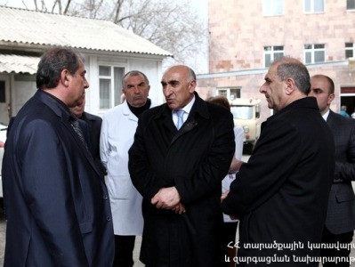 Դավիթ Լոքյան. Պետությունն այսօր իր առաջնահերթ հարցերից մեկն է համարում տարածքների տնտեսական զարգացումը (ֆոտո)
