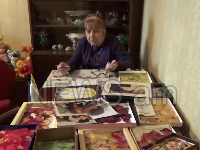 Մութ ու ցուրտ տարիների օգուտը. 70-ամյա նկարչուհին երկրորդ կյանք է տալիս ծաղիկներին (ֆոտո)