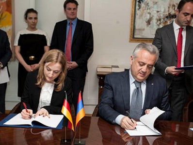 ԿԲ-ի եւ KfW-ի միջեւ ստորագրվել է 20 միլիոն եվրո արժողությամբ վարկային պայմանագիր