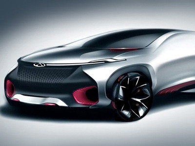 Chery-ն հրապարակել է FV2030 կոնցեպտ մեքենայի թիզերը