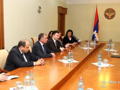 Հույն եւ լատվիացի պատգամավորներն Արցախ են մեկնել. Նրանց ընդունել է Բակո Սահակյանը