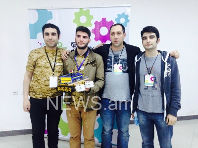 Մեր ռոբոտը ոչ մի ականի վրա չպայթեց. հայտնի է «Ական փնտրող ռոբոտներ» մրցույթի հաղթողի անունը (ֆոտո)