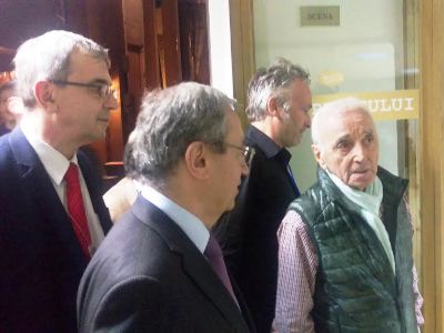 Ազնավուրը Բուխարեստում բացառիկ համերգ է տվել (ֆոտո)
