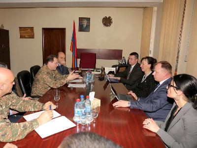 Պաշտպանության նախարարությունում քննարկել են «Մայքրոսոֆթ»-ի հետ համագործակցությունը (ֆոտո)