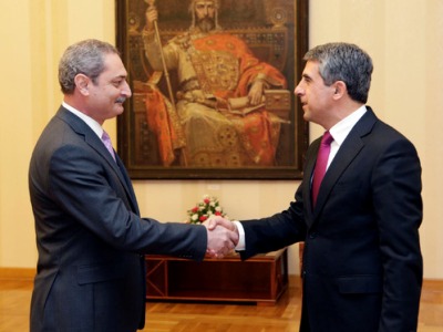 Դեսպան Արմեն Սարգսյանը հավատարմագրերն է հանձնել Բուլղարիայի նախագահին
