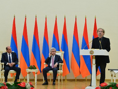 Հայաստանն իսկապես ոգեշնչում է ամբողջ աշխարհի համար. Փիթեր Բալաքյանը Երեւանում է