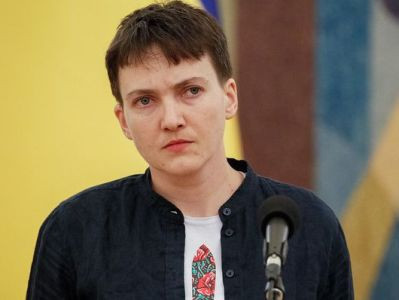 Savchenko reveals what she would like to tell Putin