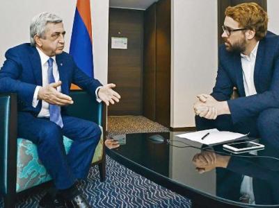 Ես չեմ կարող հասկանալ գերմանացի քաղաքական գործիչների վախը Էրդողանից. Սերժ Սարգսյանը՝ Bild-ին