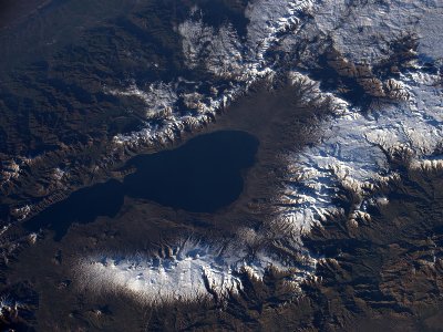 British astronaut posts a picture of Sevan Lake from space (PHOTO)