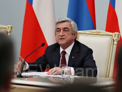 Չեխիայի հետ համագործակցությունն ամենաբարձր մակարդակի վրա է, քան երբեւէ եղել է. Սերժ Սարգսյան (Ֆոտո)