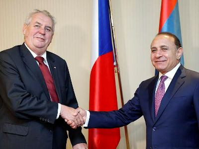 ՀՀ վարչապետն աշխատանքային նախաճաշ է ունեցել Չեխիայի նախագահի հետ