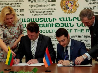 Սերգո Կարապետյանն առաջարկել է հայ-լիտվական համատեղ ընկերություններ հիմնել