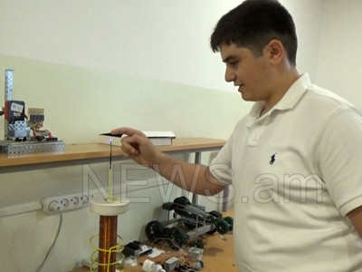 Քառօրյա պատերազմը փոխեց մտադրությունս. 15-ամյա Սպարտակը ԱԹՍ չեզոքացնող սարք է ստեղծել (Ֆոտո)